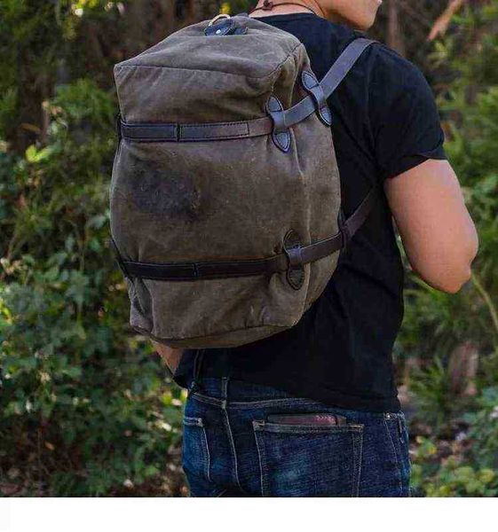 quality canvas duffel bag travel bags oil wax canvas large capacity self driving tour portable travel anti splash men's handbag 220617
quality canvas duffel bag travel bags oil wax canvas large capacity self driving tour portable travel anti splash men's handbag 220617