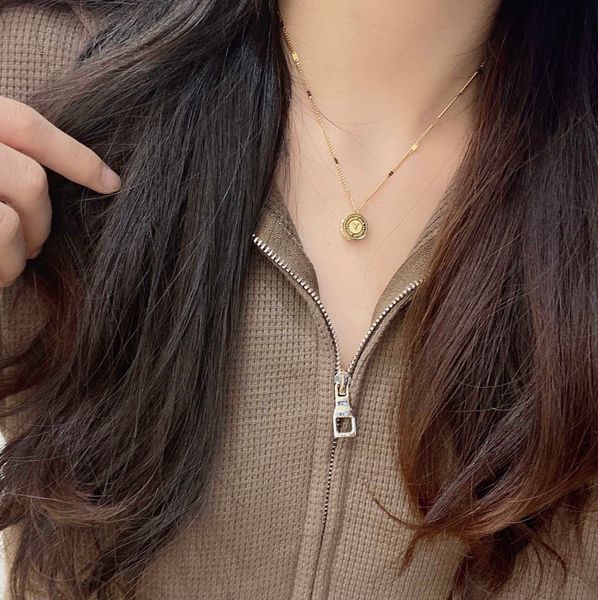luxury fashion women designer necklace choker chain crystal 18k gold plated stainless steel letter pendants necklaces statement wedding, Silver
luxury fashion women designer necklace choker chain crystal 18k gold plated stainless steel letter pendants necklaces statement wedding, Silver