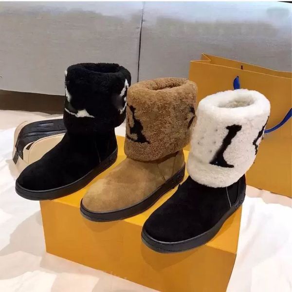 luxurys designer brand clssicloo snow boots casual girls sheepskin shoe half ankle boot leather laureate flat soft winter warm brown black p
luxurys designer brand clssicloo snow boots casual girls sheepskin shoe half ankle boot leather laureate flat soft winter warm brown black p