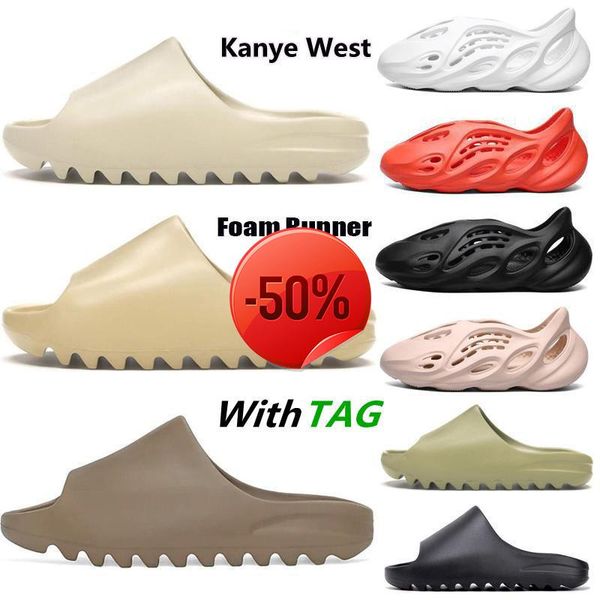 fashion summer slippers eva runner bone desert sand resin beach west womens mens slides yeezies slippers children sandals with box lqa, Black
fashion summer slippers eva runner bone desert sand resin beach west womens mens slides yeezies slippers children sandals with box lqa, Black