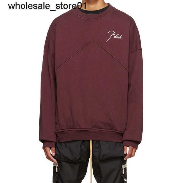 men's hoodies designer sweatshirts rhude slogan street small fashion brand couple loose casual plush sweater hoodie, Black
men's hoodies designer sweatshirts rhude slogan street small fashion brand couple loose casual plush sweater hoodie, Black