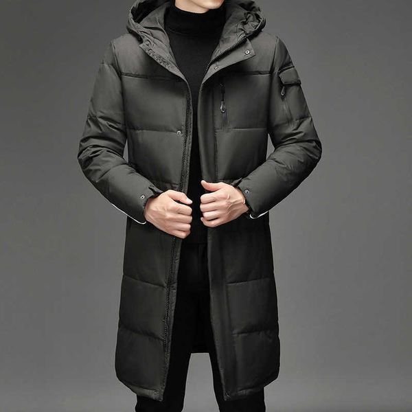 down jacket men's coat dad's long style over the knee thickened middle-aged and elderly outdoor, Black
down jacket men's coat dad's long style over the knee thickened middle-aged and elderly outdoor, Black