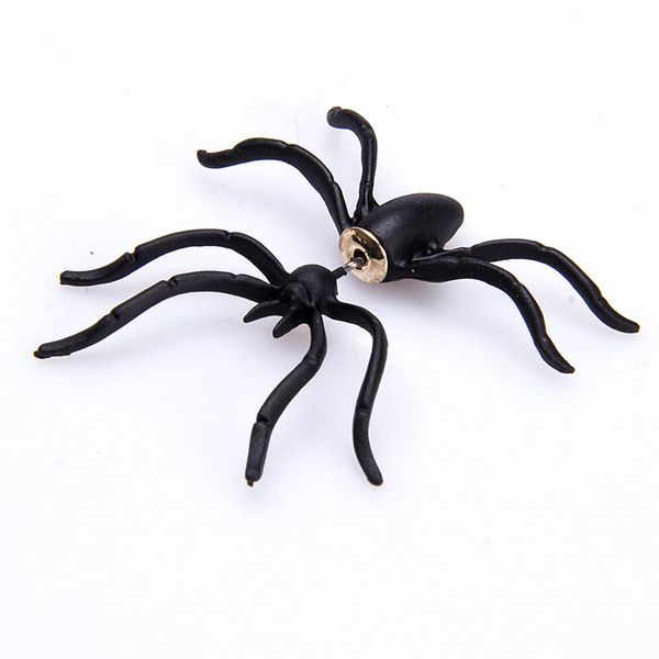s3298 fashion jewelry single piece stud earring for women black spider earrings, Golden;silver
s3298 fashion jewelry single piece stud earring for women black spider earrings, Golden;silver