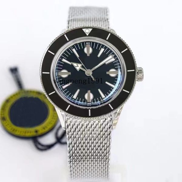 om new watches 42mm a10370161c1a1 ceramic bezel blue dial silver markers a2824 movement stainless steel mesh bracele automatic wristwatches, Slivery;brown
om new watches 42mm a10370161c1a1 ceramic bezel blue dial silver markers a2824 movement stainless steel mesh bracele automatic wristwatches, Slivery;brown
