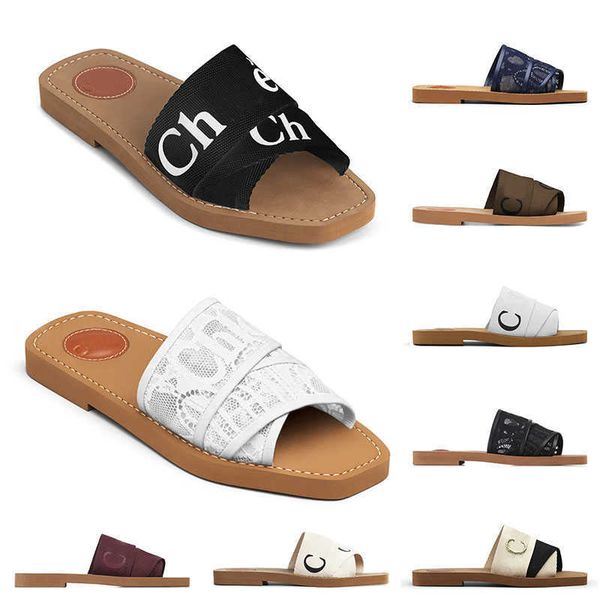 women designer woody flat sandal lettering slippers calfskin canvas cross straps shoes summer beach flip flops, Black
women designer woody flat sandal lettering slippers calfskin canvas cross straps shoes summer beach flip flops, Black