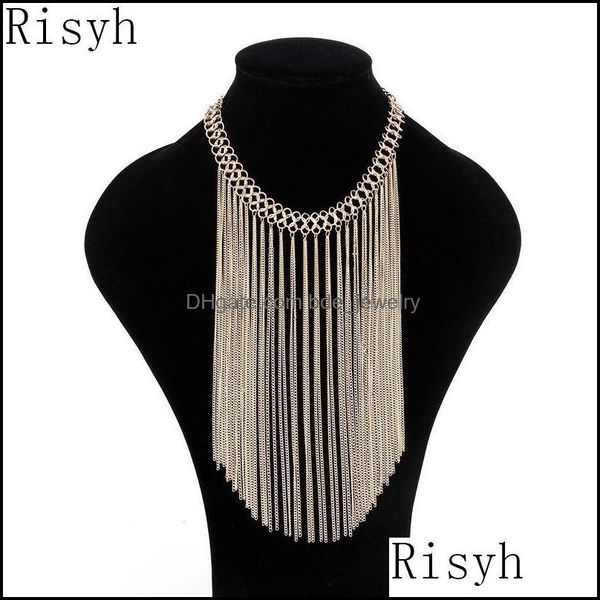 chains risyh fashion texture mtilayer metal chain tassel necklace wild short female accessories chains drop delivery jewelry necklac dhe7f, Silver
chains risyh fashion texture mtilayer metal chain tassel necklace wild short female accessories chains drop delivery jewelry necklac dhe7f, Silver