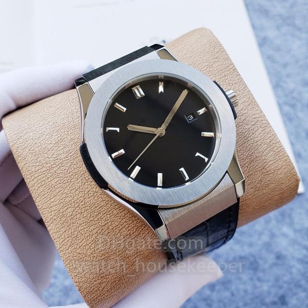 stainless steel calendar men's watches mechanical dial u1 sapphire crystal glass rubber watch strap multi-color quartz watch, Slivery;brown
stainless steel calendar men's watches mechanical dial u1 sapphire crystal glass rubber watch strap multi-color quartz watch, Slivery;brown