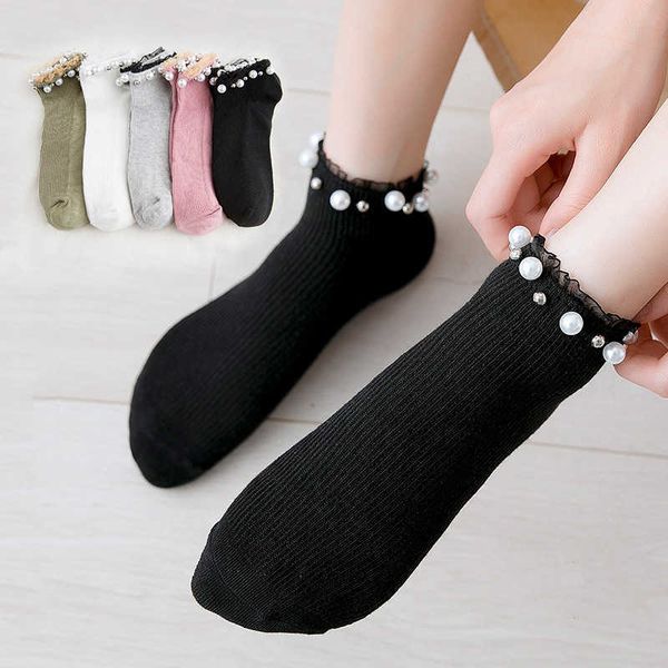 socks hosiery women 2022 new fashion cotton lace pearl solid color breathable ankle cute woman funny t221102, Black;white
socks hosiery women 2022 new fashion cotton lace pearl solid color breathable ankle cute woman funny t221102, Black;white