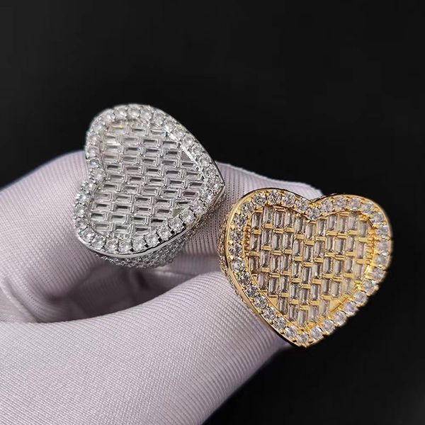 new fashion gold plated bling cz heart ring for men women for wedding party nice gift, Golden;silver
new fashion gold plated bling cz heart ring for men women for wedding party nice gift, Golden;silver