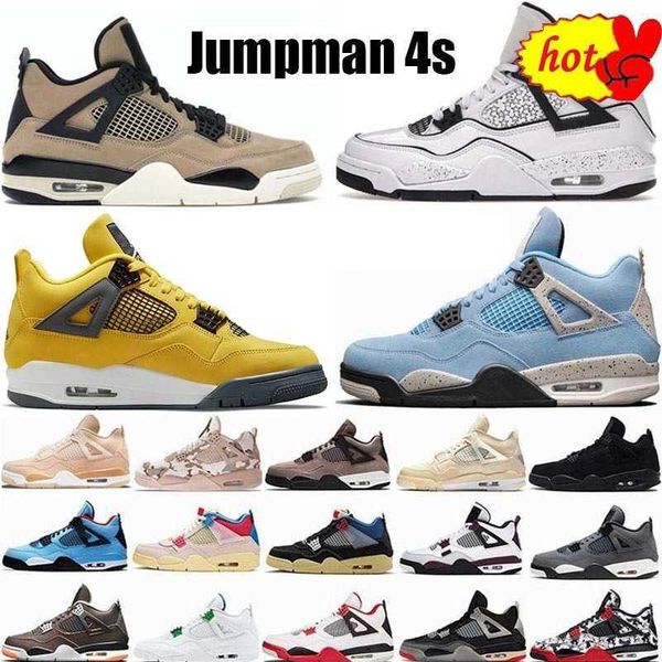 2022 jumpman 4 men women basketball shoes bred 4s unc black cat university blue the cactus white grey mens pure royalty men sport sneakers 
2022 jumpman 4 men women basketball shoes bred 4s unc black cat university blue the cactus white grey mens pure royalty men sport sneakers