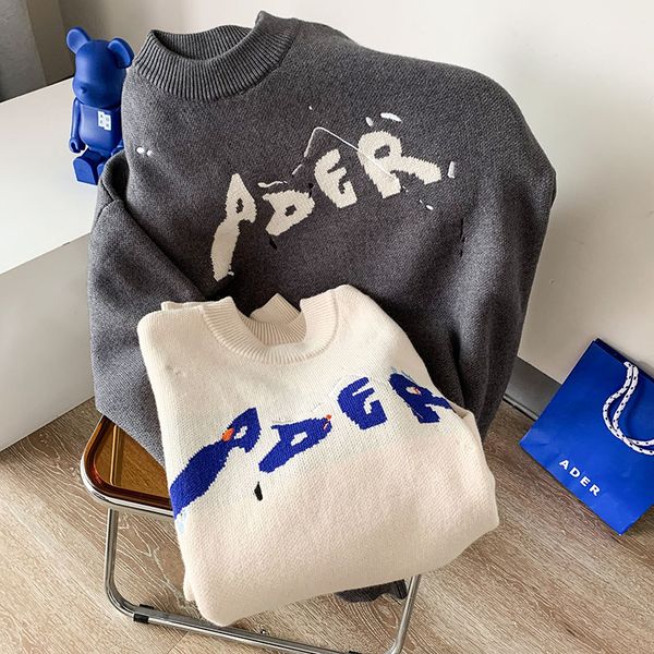knit sweater letters embroidery men's plus size sweaters women's 1 wool round neck pullover
knit sweater letters embroidery men's plus size sweaters women's 1 wool round neck pullover