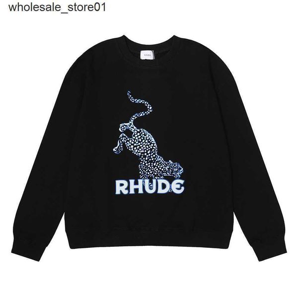 men's hoodies designer sweatshirts fashion rhude leopard print leopard print neck sweater men's large pullover hoodie, Black
men's hoodies designer sweatshirts fashion rhude leopard print leopard print neck sweater men's large pullover hoodie, Black