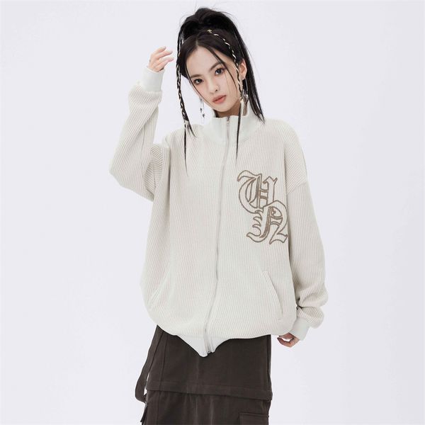 new autumn winter thick zipper women sweater jacket couples high street clothes warm knitted cardigan fashion casual sweatshirt ct68, Black
new autumn winter thick zipper women sweater jacket couples high street clothes warm knitted cardigan fashion casual sweatshirt ct68, Black