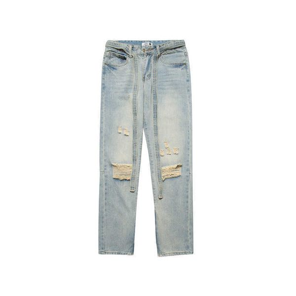 fashion men's fog pants jeans high street brand lace broken straight zipper casual justi biber ripped hip hop slim fit designer luxury, Blue
fashion men's fog pants jeans high street brand lace broken straight zipper casual justi biber ripped hip hop slim fit designer luxury, Blue