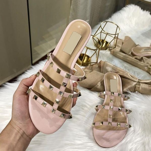 designer sandals women fashion luxury flat sandals rivet nude sandals famous designer women party outdoor womens sandals, Black
designer sandals women fashion luxury flat sandals rivet nude sandals famous designer women party outdoor womens sandals, Black