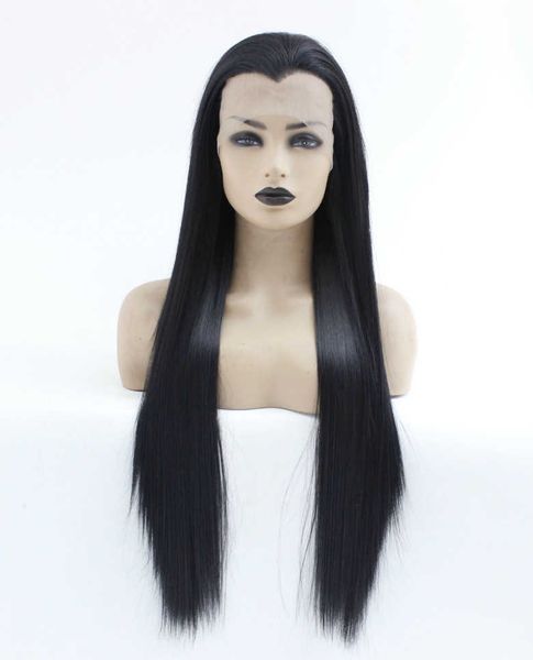 hair lace wigs cos female long straight hair beauty pointed wig front lace chemical fiber headgear, Black
hair lace wigs cos female long straight hair beauty pointed wig front lace chemical fiber headgear, Black