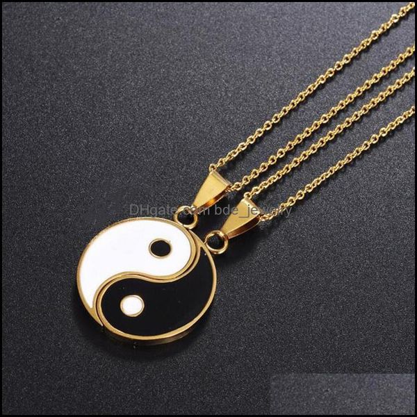 chains chains a girl 1 pair tai chi paired pendant couple necklaces for lovers friends yin yang long gold chain necklace drop delive dhlli, Silver
chains chains a girl 1 pair tai chi paired pendant couple necklaces for lovers friends yin yang long gold chain necklace drop delive dhlli, Silver