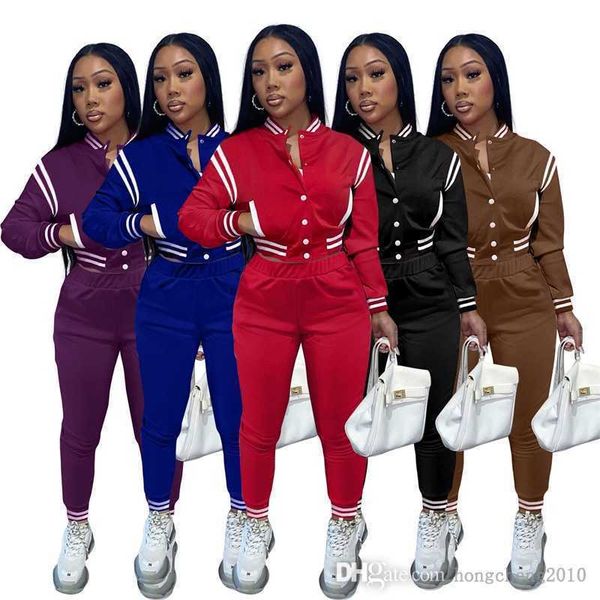 2022 new women tracksuits long sleeve patchwork jacket baseball uniform suit designer varsity sweatsuit fall winter two piece set, Gray
2022 new women tracksuits long sleeve patchwork jacket baseball uniform suit designer varsity sweatsuit fall winter two piece set, Gray