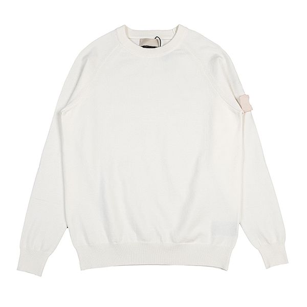 men's solid color long-sleeved sweater spring and autumn cotton loose comfortable stone sleeve label sweater st-2022614, White;black
men's solid color long-sleeved sweater spring and autumn cotton loose comfortable stone sleeve label sweater st-2022614, White;black