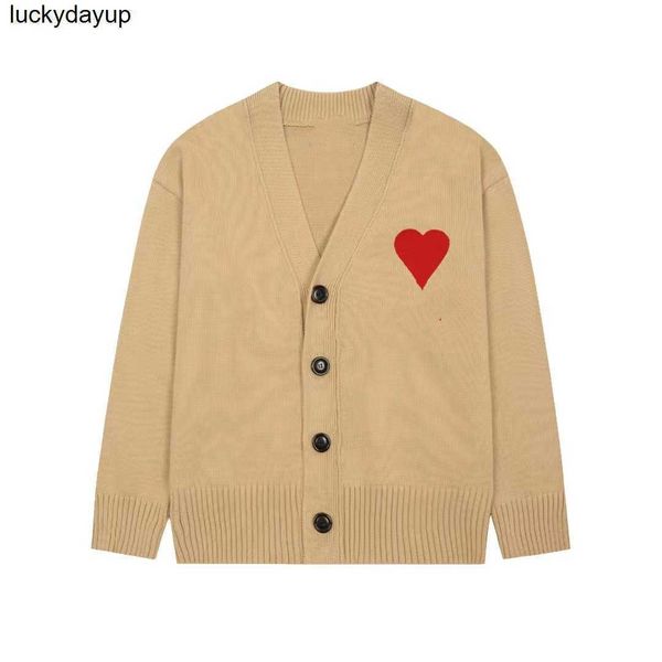 new men's sweaters designer ceiling quality amis embroidery love cardigan fashion streetwear sweater, White;black
new men's sweaters designer ceiling quality amis embroidery love cardigan fashion streetwear sweater, White;black