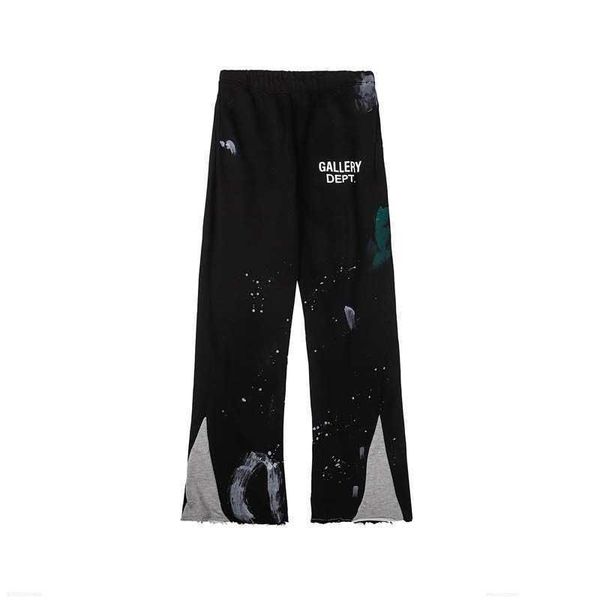 galleries dept designer sweatpants sports pants 7216b painted flare sweat pant autumn and winter thin campus color blocking men women gvg3, Black
galleries dept designer sweatpants sports pants 7216b painted flare sweat pant autumn and winter thin campus color blocking men women gvg3, Black