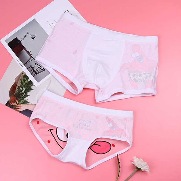 briefs panties 2pcs couple panties cotton panties cozy lingerie female underwear men boxer shorts funny pink cute cartoon boxers lovers t221, Red;black
briefs panties 2pcs couple panties cotton panties cozy lingerie female underwear men boxer shorts funny pink cute cartoon boxers lovers t221, Red;black