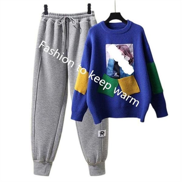 knitted womens tracksuits brand letter logo printing two piece sets luxury autumn and winter sports suit designer women clothing size -xxxx, Gray
knitted womens tracksuits brand letter logo printing two piece sets luxury autumn and winter sports suit designer women clothing size -xxxx, Gray