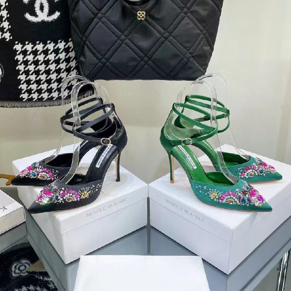 rhinestones pointy toe sandals silk mule shoes for women high heels gladiator stiletto green crystals party shoe woman, Black
rhinestones pointy toe sandals silk mule shoes for women high heels gladiator stiletto green crystals party shoe woman, Black