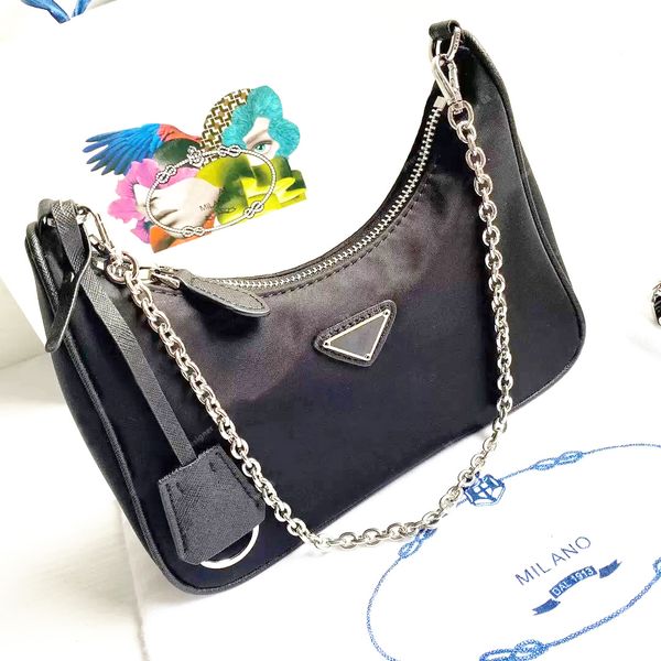 3 piece p's Designer Nylon bag cross boby hobo purses topbags man womens Luxurys bags handbags lady handbag crossbody shoulder totes fashion Wallet Yellow red black, 1-black
3 piece p's Designer Nylon bag cross boby hobo purses topbags man womens Luxurys bags handbags lady handbag crossbody shoulder totes fashion Wallet Yellow red black, 1-black