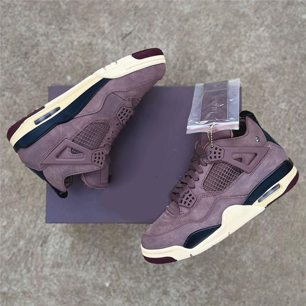 2022 new authentic 4 a ma maniere outdoor shoes men women violet ore medium ash black muslin burgundy crush 4s sports sneakers size 36-47, White;red
2022 new authentic 4 a ma maniere outdoor shoes men women violet ore medium ash black muslin burgundy crush 4s sports sneakers size 36-47, White;red