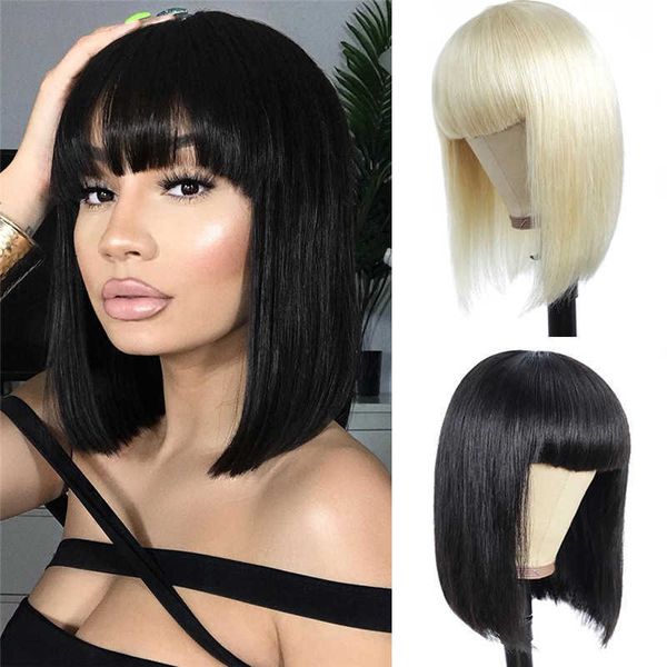 hair lace wigs wig qi bangs bobo head short straight hair mechanism craft chemical fiber headgear female, Black
hair lace wigs wig qi bangs bobo head short straight hair mechanism craft chemical fiber headgear female, Black