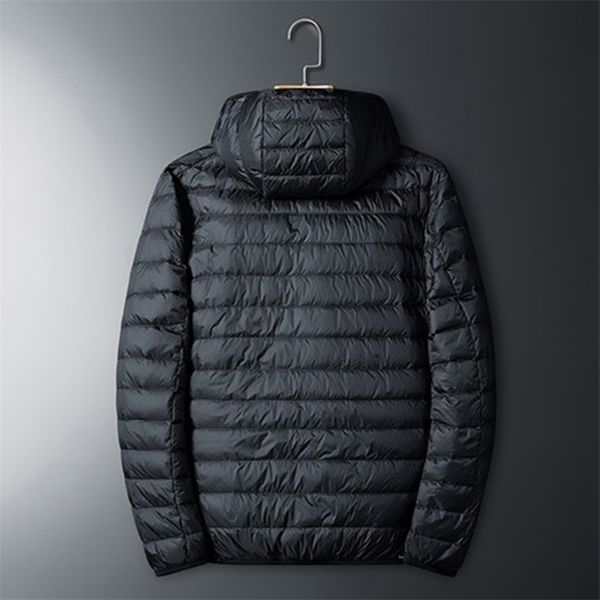 men's down parkas fall winter ultra light 90% white duck hooded man coat jaqueta masculino chaqueta hombre puffer thin men jacket 22110, Black
men's down parkas fall winter ultra light 90% white duck hooded man coat jaqueta masculino chaqueta hombre puffer thin men jacket 22110, Black