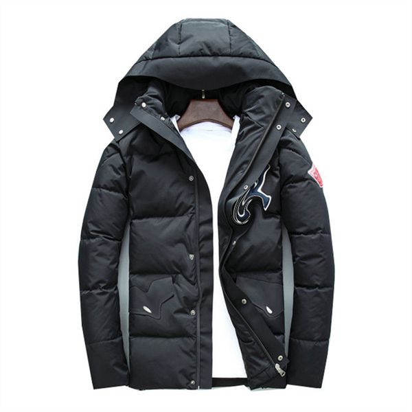 2023 winter parka new mens down jacket warm thickened fashion outdoor down coats popular puffer jackets simple solid color with hat multicol, Black
2023 winter parka new mens down jacket warm thickened fashion outdoor down coats popular puffer jackets simple solid color with hat multicol, Black