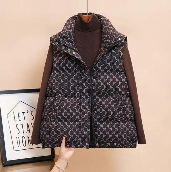 womens vests heat down vest waistcoat design for bodywarmer puffer jacket woman outwear fashion winter sleeveless, Black;white
womens vests heat down vest waistcoat design for bodywarmer puffer jacket woman outwear fashion winter sleeveless, Black;white
