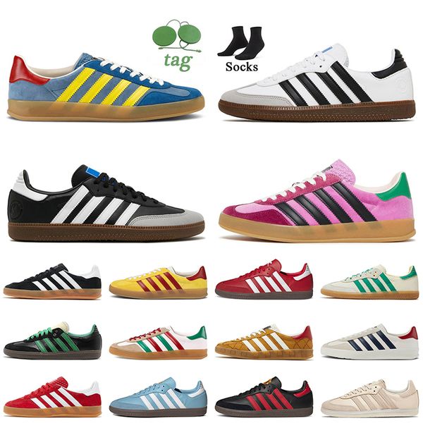 outdoor sports athletic samba running shoes for men women vegan gazelle light blue suede pink velvet white black gum monogram gazelles platf
outdoor sports athletic samba running shoes for men women vegan gazelle light blue suede pink velvet white black gum monogram gazelles platf