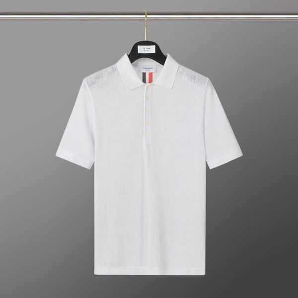 fashion mens designer t shirt thomes brownns womens trendy brand tb summer dyed stripe hollow class polo men's small lapel short sleeve, White;black
fashion mens designer t shirt thomes brownns womens trendy brand tb summer dyed stripe hollow class polo men's small lapel short sleeve, White;black