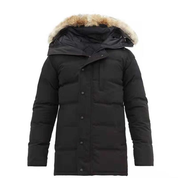 winter fashion canadian brand down jacket men and women couples big goose coat trend warm and thick fur collar overalls, Black
winter fashion canadian brand down jacket men and women couples big goose coat trend warm and thick fur collar overalls, Black