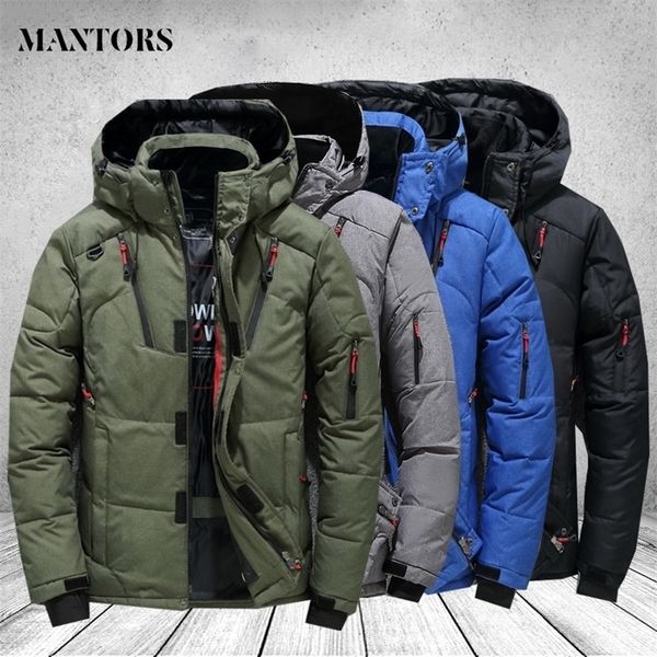 men's down parkas white duck mens coat thick jacket snow male warm hooded windproof winter outerwear windbreakers 221108, Black
men's down parkas white duck mens coat thick jacket snow male warm hooded windproof winter outerwear windbreakers 221108, Black