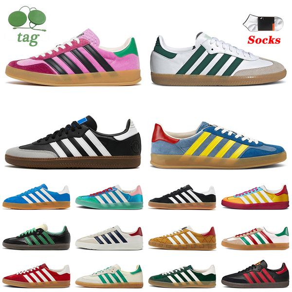 2023 fashion pink velvet samba running shoes vegan gazalla shoe monogram pink wales bonner green light blue cream white black gum gazelles d
2023 fashion pink velvet samba running shoes vegan gazalla shoe monogram pink wales bonner green light blue cream white black gum gazelles d