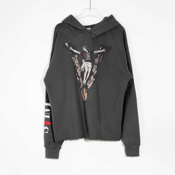 men's hoody vlo one fashion designer high street hoodies men women sweaters branded washed vintage cotton terry pullover friends long s, Black
men's hoody vlo one fashion designer high street hoodies men women sweaters branded washed vintage cotton terry pullover friends long s, Black