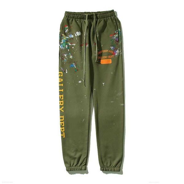 galleries dept designer sweatpants sports pants 7216b painted flare sweat pant high street hand-painted ink splashing graffiti used 6i4u, Black
galleries dept designer sweatpants sports pants 7216b painted flare sweat pant high street hand-painted ink splashing graffiti used 6i4u, Black