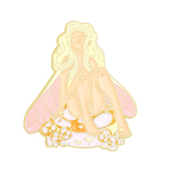 mushroom lady enamel pins custom girls and plant brooches lapel badges cartoon nature art jewelry gift for friends 6 colors, Blue
mushroom lady enamel pins custom girls and plant brooches lapel badges cartoon nature art jewelry gift for friends 6 colors, Blue