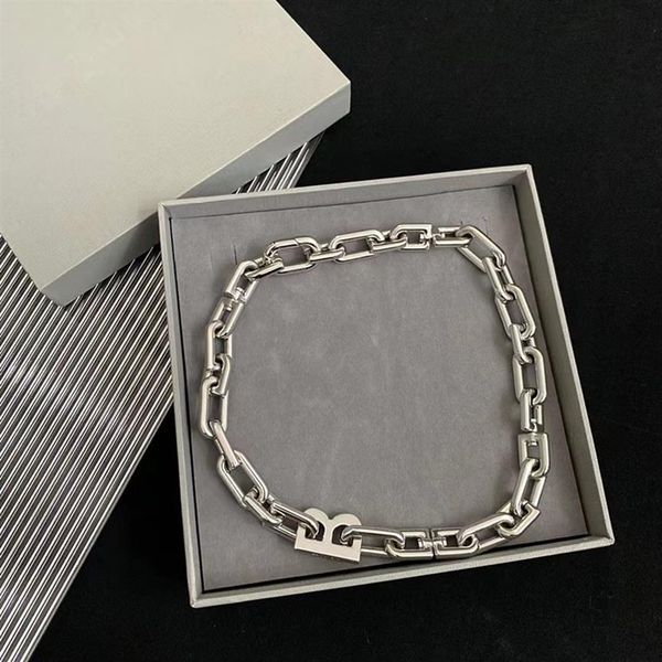 luxury jewelry french designer b letter heavy metal thick chain necklace men and women hip hop fashion personalized bracelet holid243h, Silver
luxury jewelry french designer b letter heavy metal thick chain necklace men and women hip hop fashion personalized bracelet holid243h, Silver