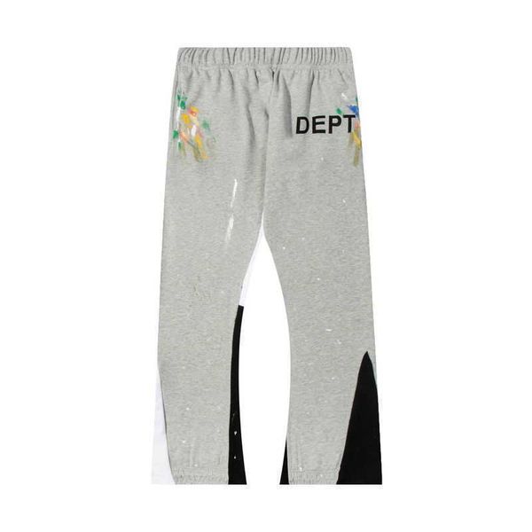 men's pants galleries dept designer sweatpants sports 7216b painted flare sweat pant fashion brand splicing hand-painted printed high k, Black
men's pants galleries dept designer sweatpants sports 7216b painted flare sweat pant fashion brand splicing hand-painted printed high k, Black