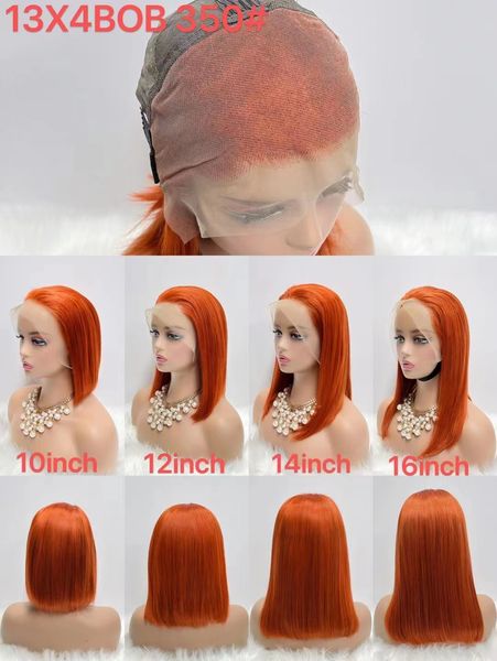 350# orange bob wig colored human hair wigs transparent brazilian straight short bob lace front frontal closure for women black
350# orange bob wig colored human hair wigs transparent brazilian straight short bob lace front frontal closure for women black