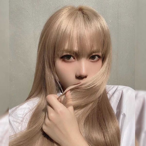 hair lace wigs lisa same wig female straight net black milk tea platinum high temperature silk temperament long hair jk
hair lace wigs lisa same wig female straight net black milk tea platinum high temperature silk temperament long hair jk