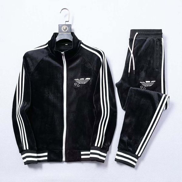 brand designer new mens tracksuits fashion men suit spring autumn men's two-piece sportswear casual style suits b9xf, Gray
brand designer new mens tracksuits fashion men suit spring autumn men's two-piece sportswear casual style suits b9xf, Gray
