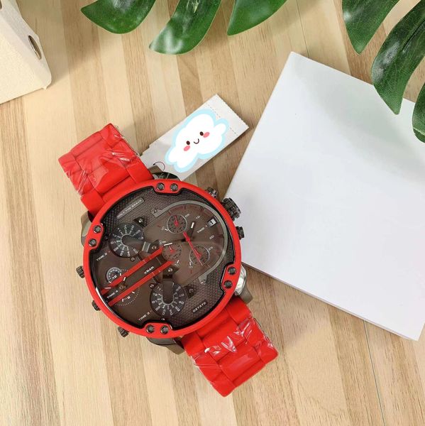 amazon new arrivals men quartz wrist watch stainless steel red factory wholesale relojes hombre dz7370, Slivery;brown
amazon new arrivals men quartz wrist watch stainless steel red factory wholesale relojes hombre dz7370, Slivery;brown