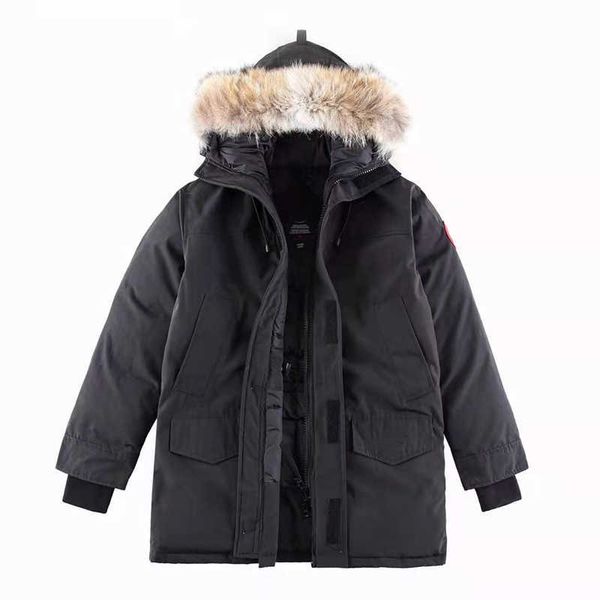 real coyote fur mens womens canadian cg langfords parka goose down jacket camo warm outwear coat windproof extreme weather, Black
real coyote fur mens womens canadian cg langfords parka goose down jacket camo warm outwear coat windproof extreme weather, Black