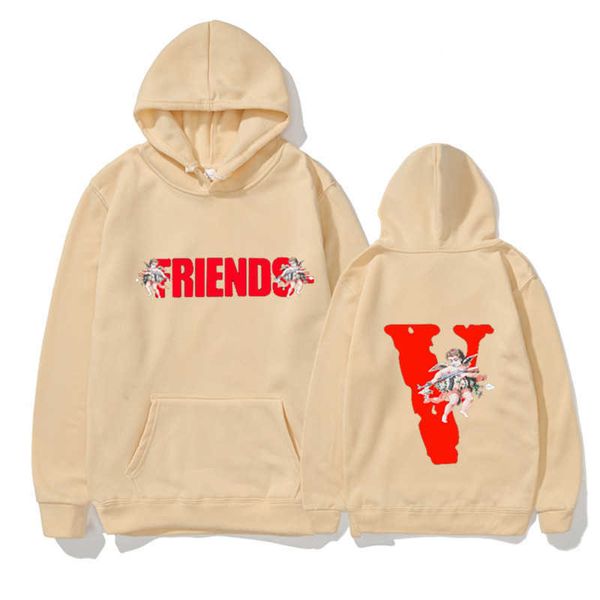 men's hoody vlo one fashion designer winter friends angel sweater loose hoodie women cotton terry pullover friends long sleeve yrok x4r, Black
men's hoody vlo one fashion designer winter friends angel sweater loose hoodie women cotton terry pullover friends long sleeve yrok x4r, Black